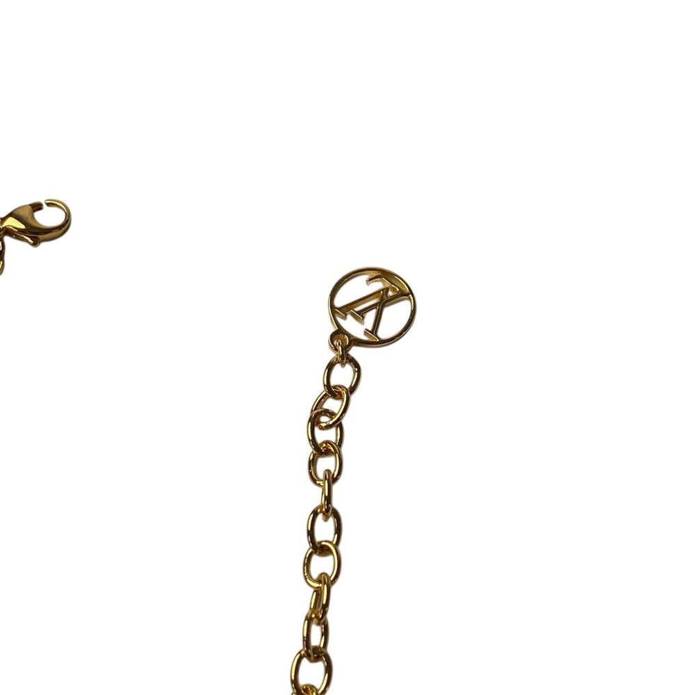 LOUIS VUITTON Gold Charm Bracelet - Picture 13 of 16